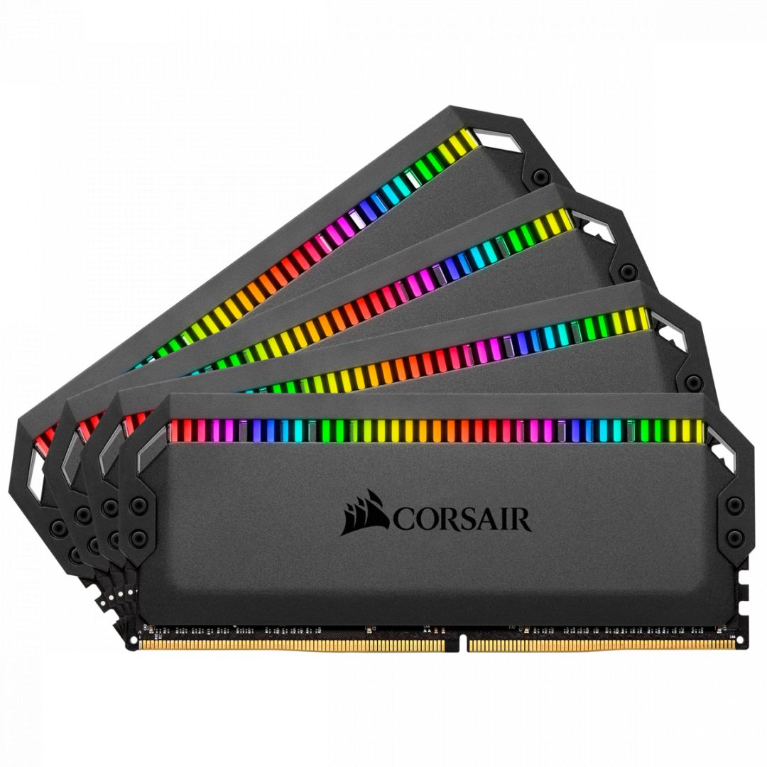 Corsair 32GB DDR4 3200MHz Kit (4x8GB) Dominator Platinum RGB Black