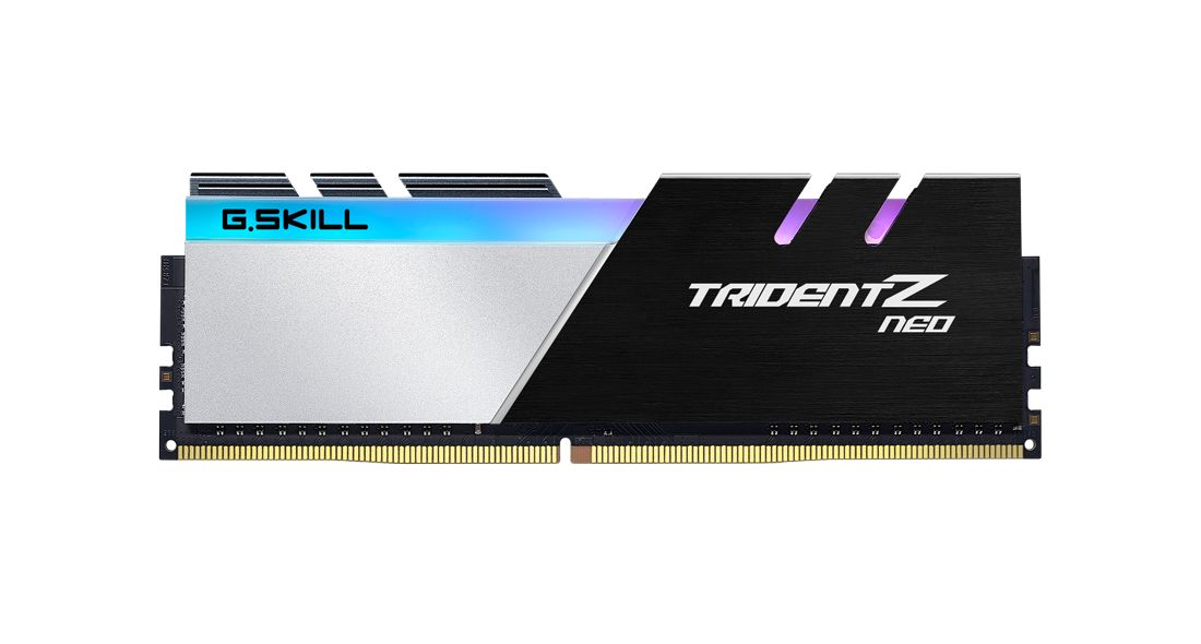 G.SKILL 16GB DDR4 2666Mhz Kit(2x8GB) Trident Z Neo Black/White