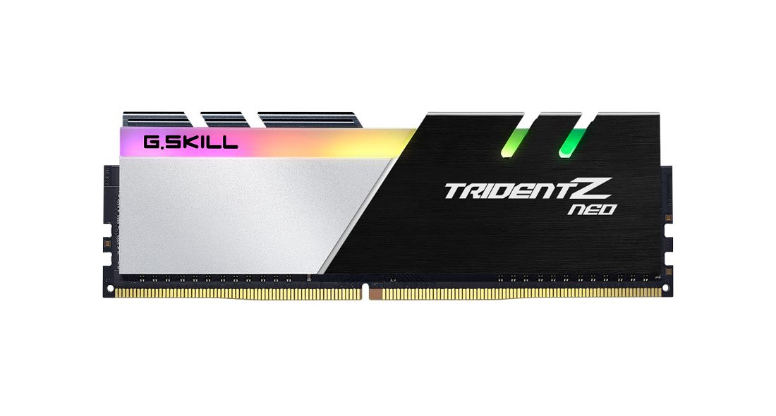 G.SKILL 16GB DDR4 2666Mhz Kit(2x8GB) Trident Z Neo Black/White