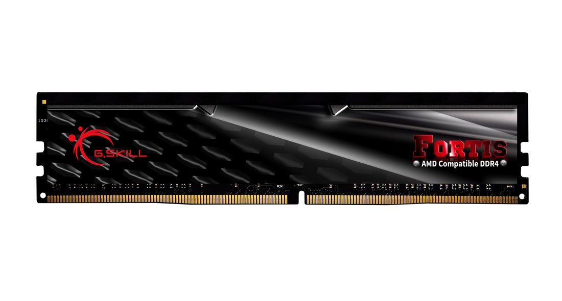 G.SKILL 32GB DDR4 2400Mhz Kit(2x16GB) Fortis (for AMD) Black