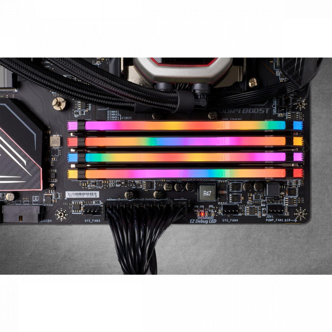 Corsair 32GB DDR4 3200MHz Kit(4x8GB) Vengeance RGB Pro Black