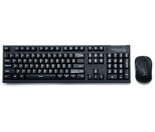 Zalman ZM-KM870RF billentyűzet Black (ENG) + Mouse