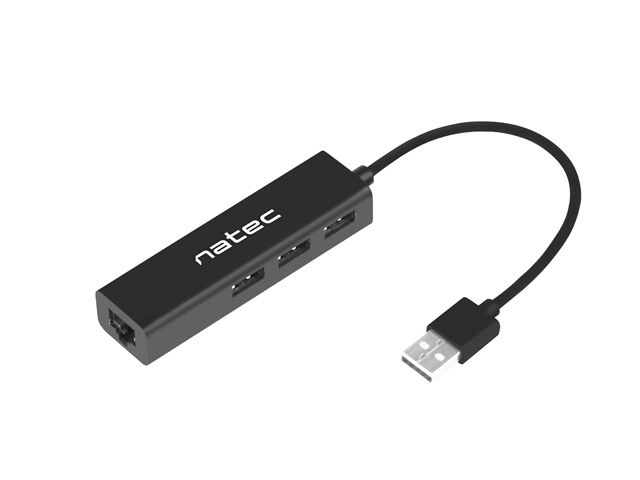 natec Dragonfly HUB USB2.0 Black