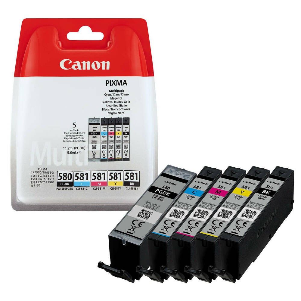 Canon CLI-581/PGI-580 Multi Color Pack