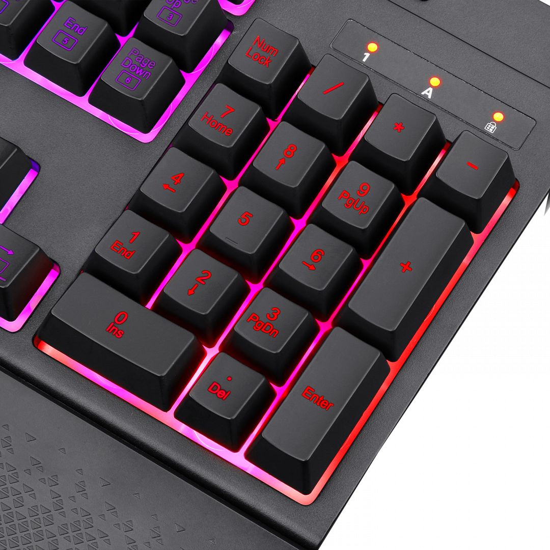 Redragon Shiva RGB Membrane Gaming Keyboard Black HU