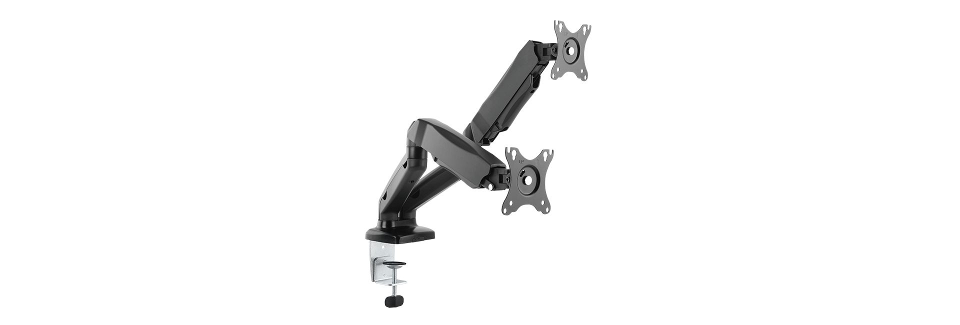 Raidsonic IcyBox IB-MS304-T Monitor stand with table support for two monitors up to 27"