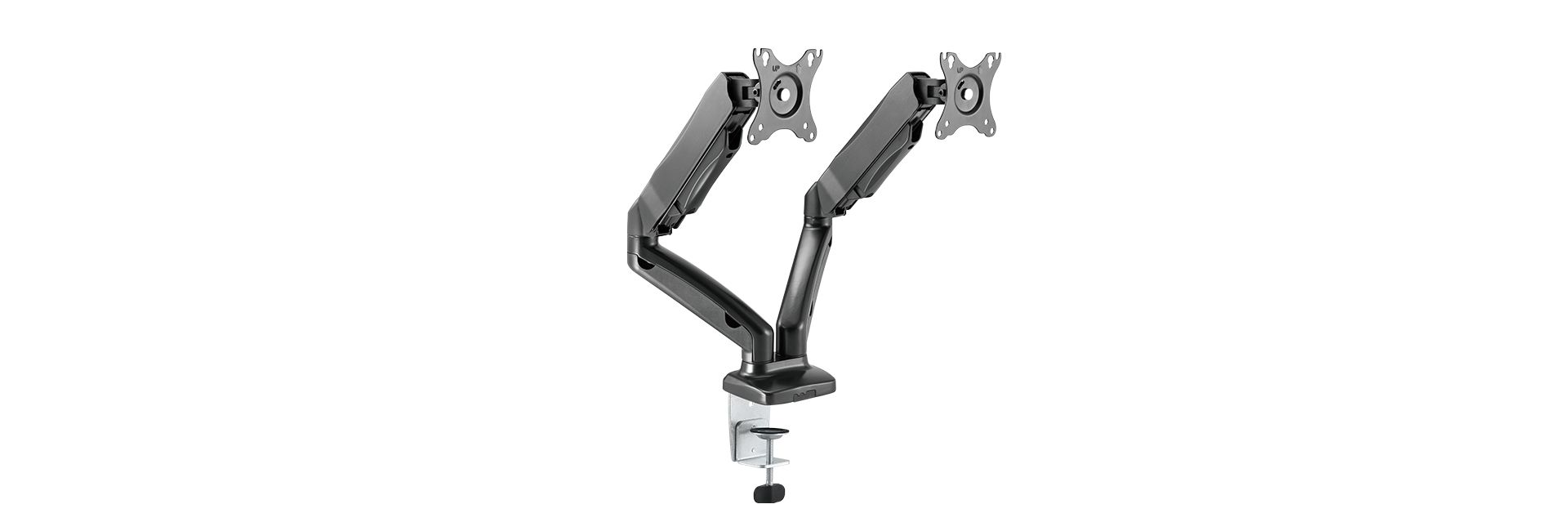 Raidsonic IcyBox IB-MS304-T Monitor stand with table support for two monitors up to 27"