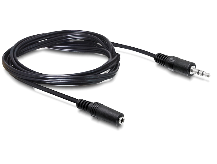 DeLock Extension Cable Audio Stereo jack 3.5 mm male / female 3m