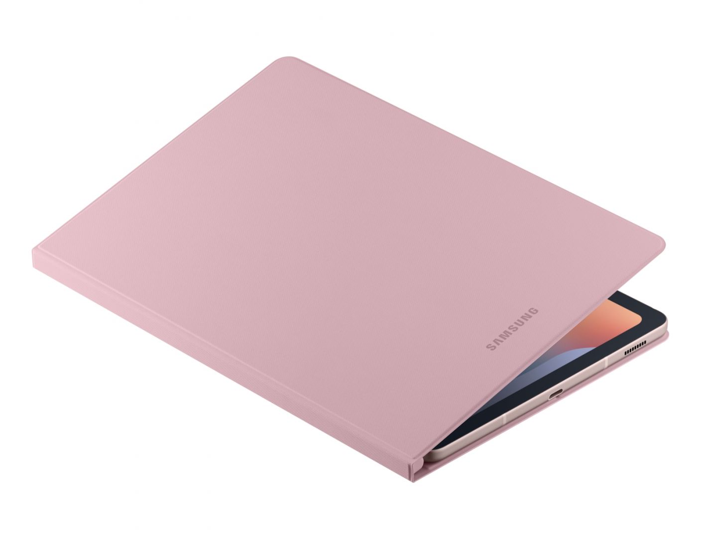 Samsung Galaxy Tab S6 Lite Book Cover Pink