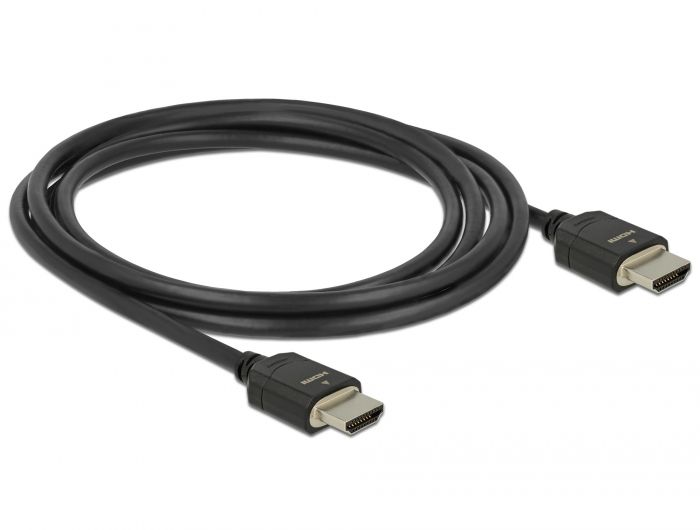 DeLock High Speed HDMI Cable 48 Gbps 8K 60Hz 2m Black