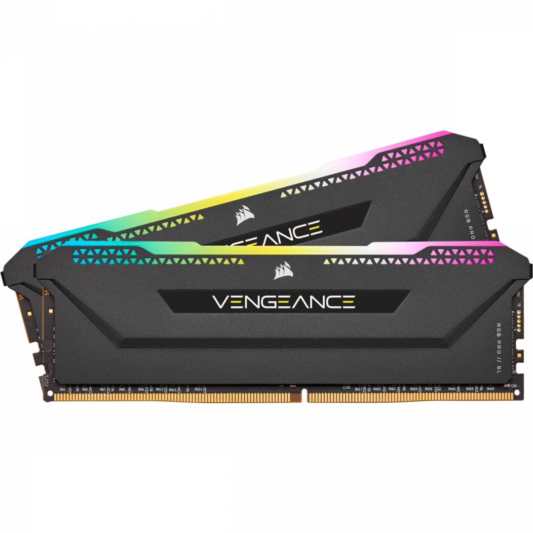 Corsair 16GB DDR4 3600MHz Kit(2x8GB) Vengeance RGB Pro SL Black