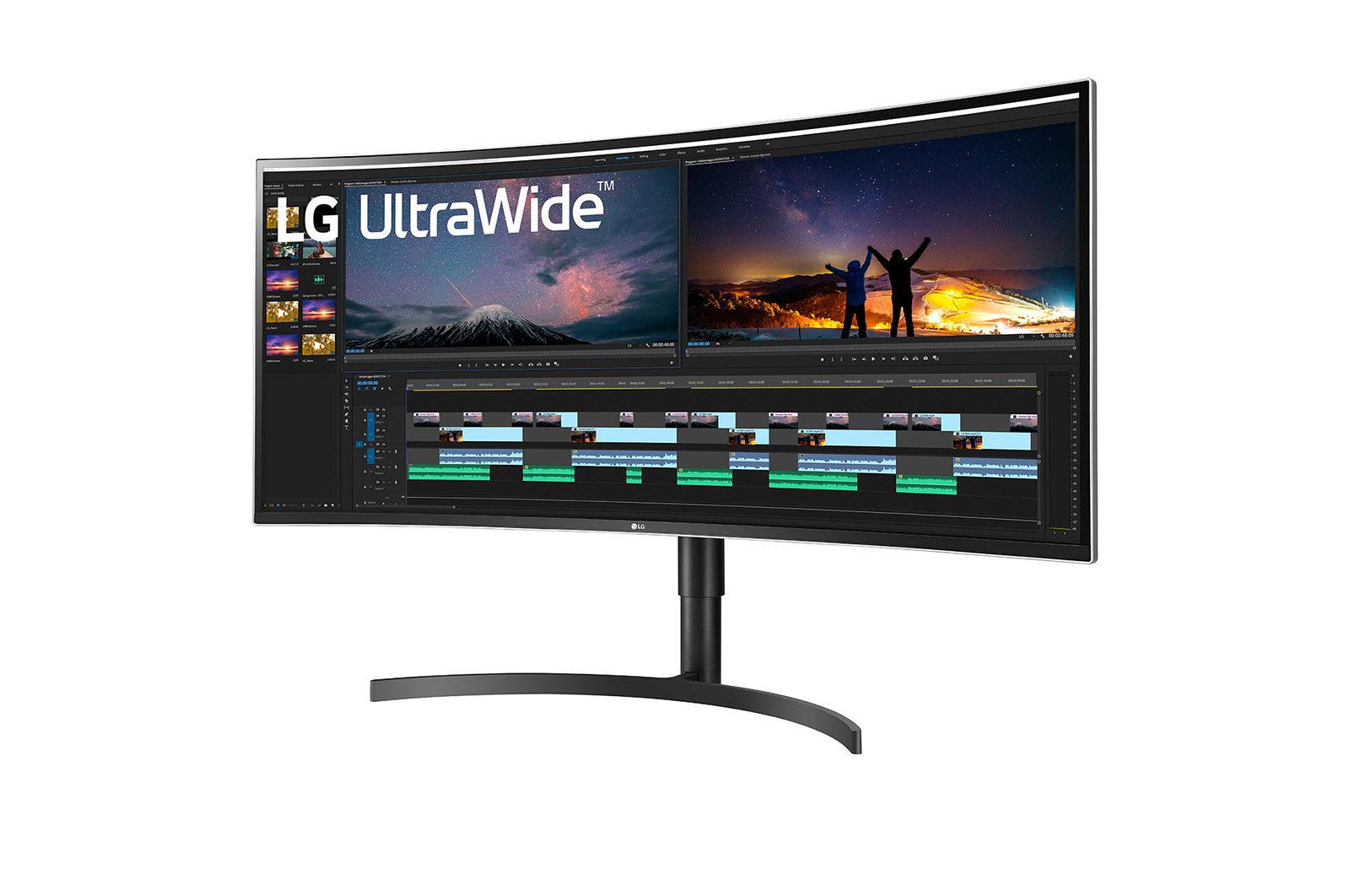 LG 38" 38WN75C-B IPS LED Curved