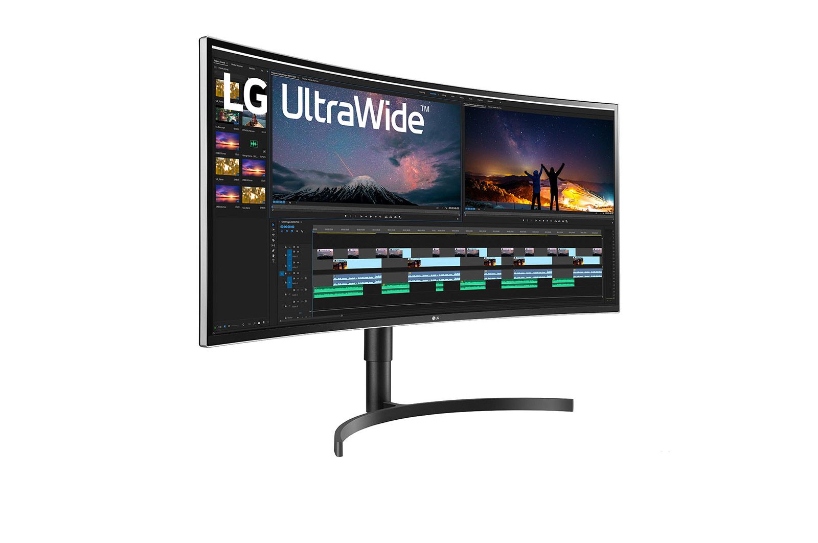 LG 38" 38WN75C-B IPS LED Curved