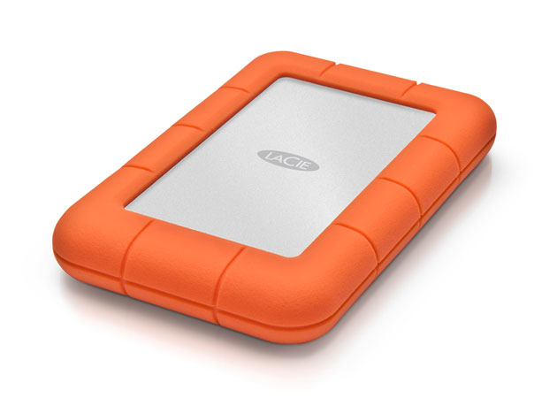 LaCie 5TB 2,5" Rugged Mini USB3.0 Silver/Orange