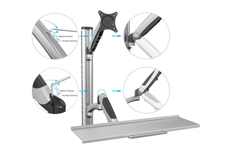 Digitus Monitor & Keyboard mount for LCD/LED