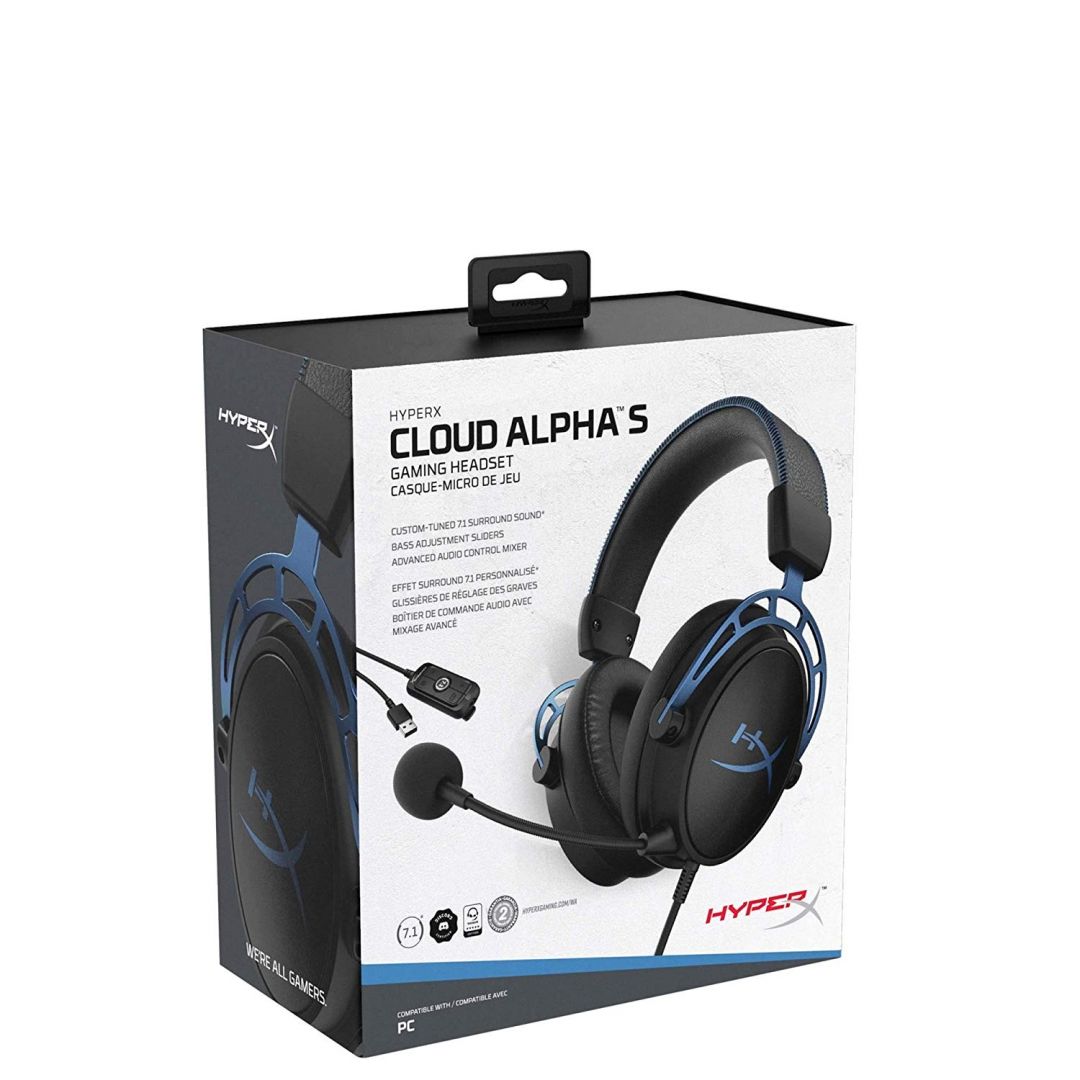 Kingston HyperX Cloud Alpha S Gamer Headset Black