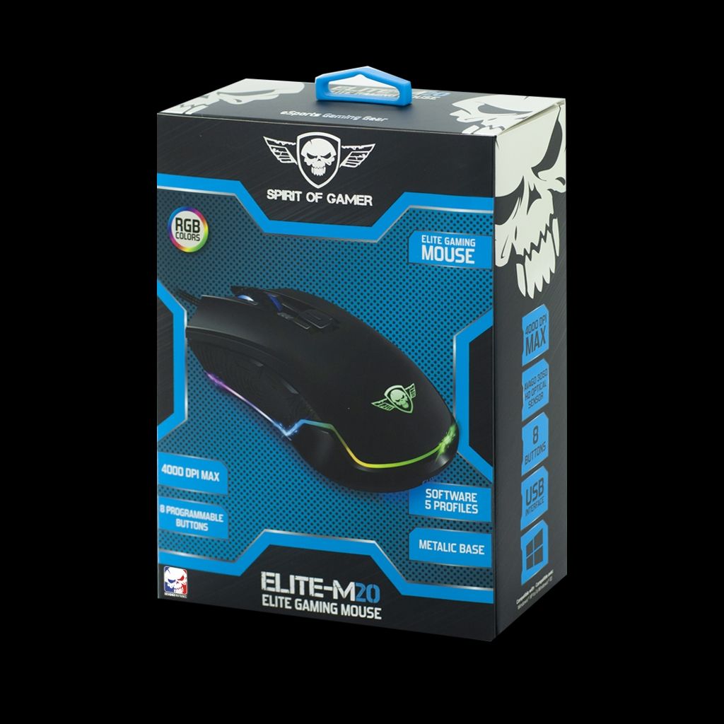 Spirit Of Gamer Elite-M20 Edition 2 Black