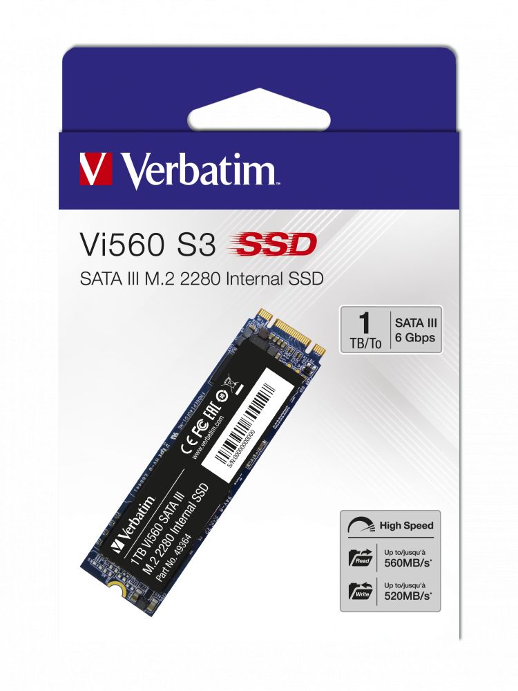 Verbatim 1TB M.2 2280 Vi560 S3