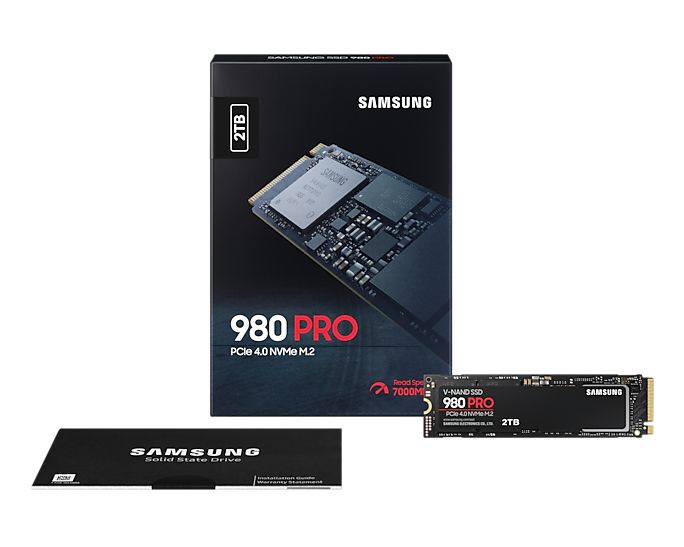 Samsung 2TB M.2 2280 980 Pro NVMe MZ-V8P2T0BW