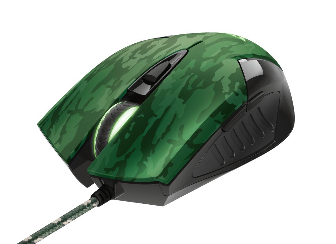 Trust GXT 781 Rixa Camo Gaming Mouse & Mouse Pad