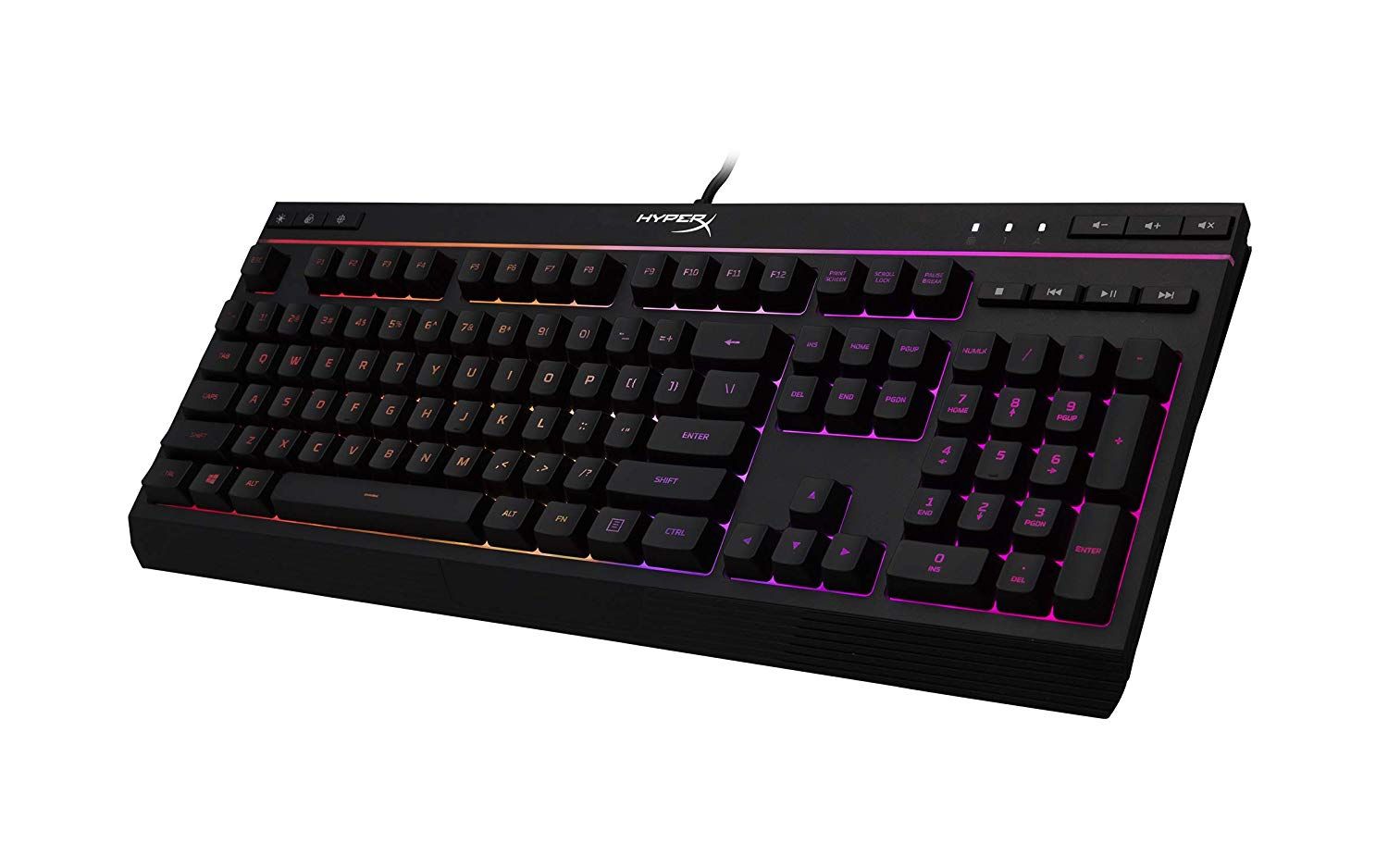 Kingston HyperX Alloy Core RGB Gamer Keyobard Black US