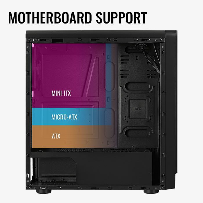 Aerocool Rift RGB Window Black