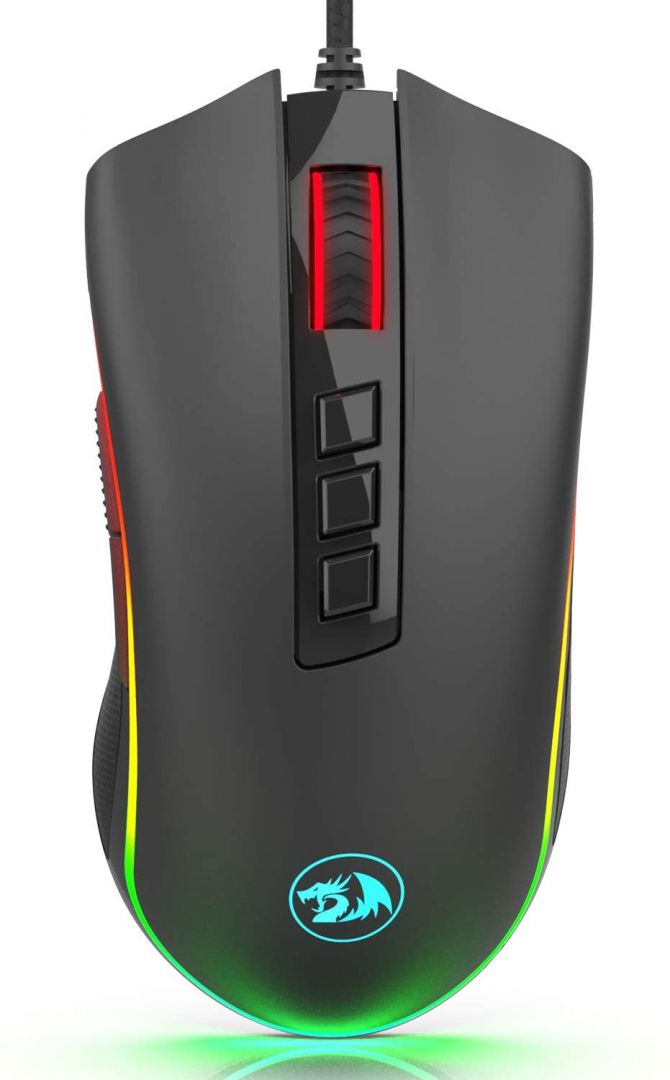 Redragon M711-FPS Cobra Flawless RGB Wired gaming mouse Black