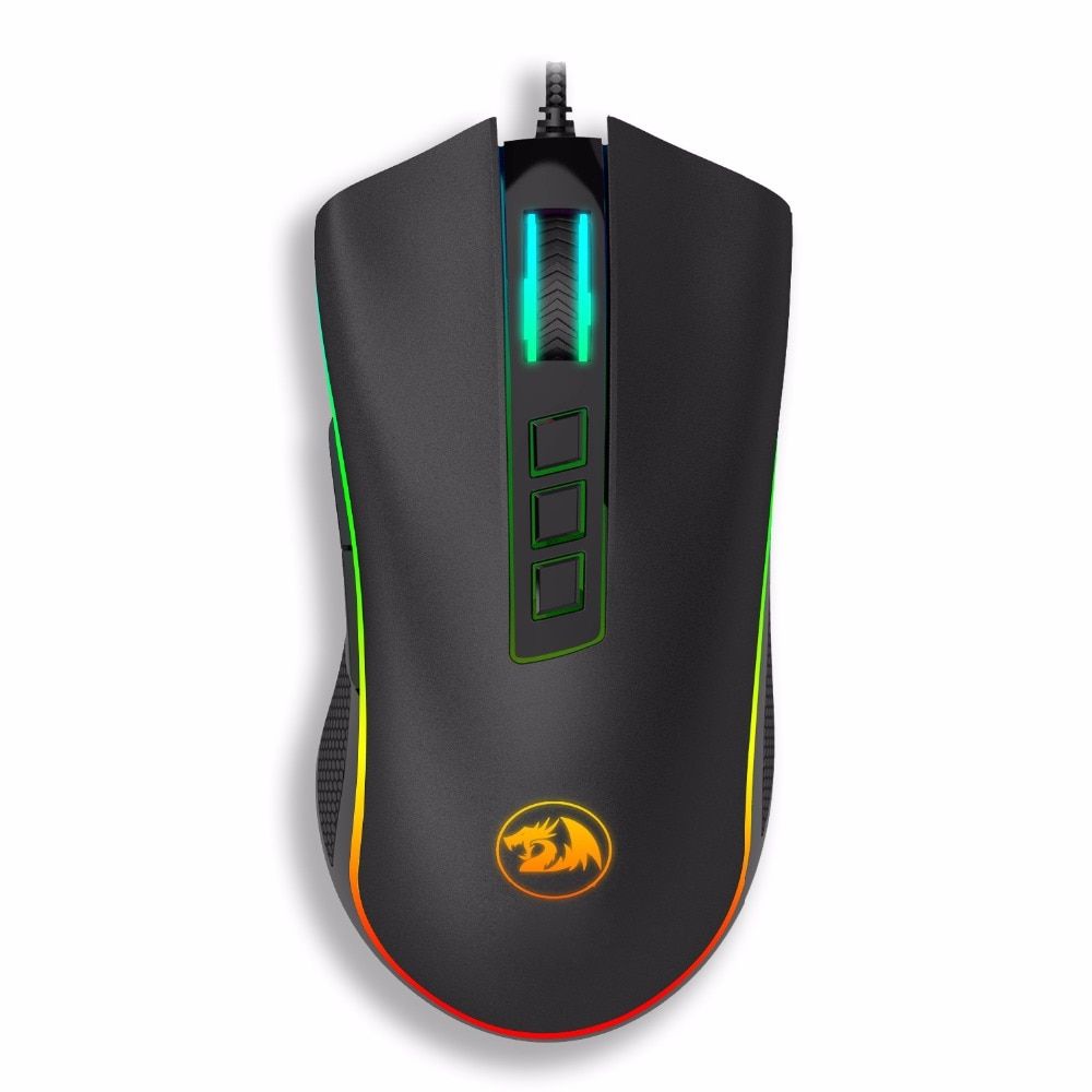 Redragon M711-FPS Cobra Flawless RGB Wired gaming mouse Black