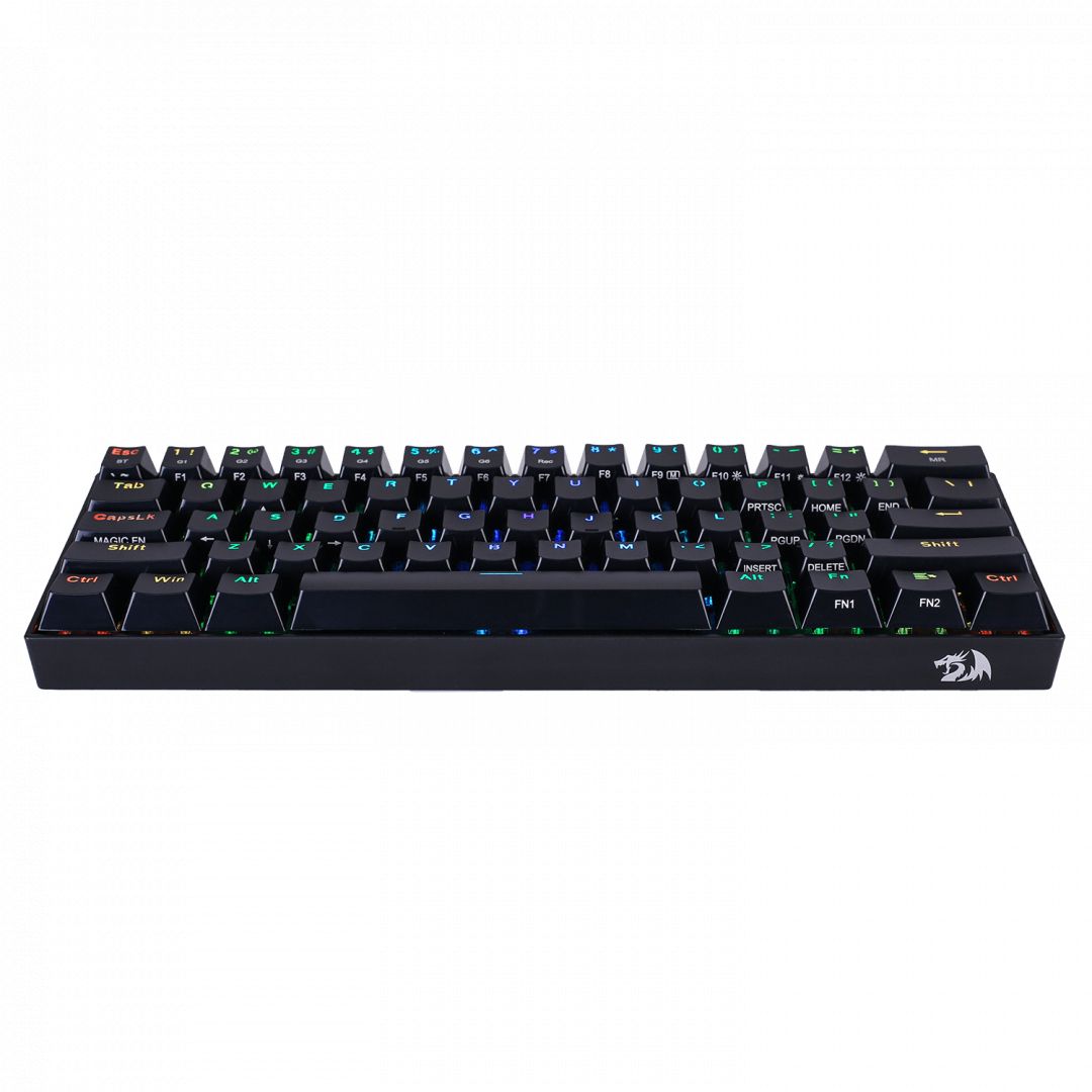 Redragon K530 Draconic Compact RGB Wireless Blue Mechanical Tenkeyless Designed Bluetooth Gaming Keyboard Black HU