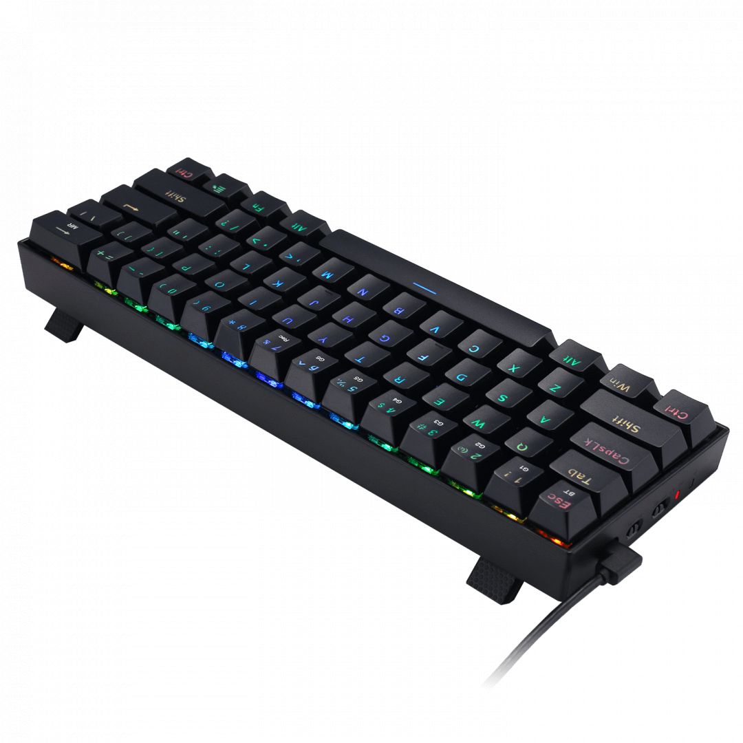 Redragon K530 Draconic Compact RGB Wireless Blue Mechanical Tenkeyless Designed Bluetooth Gaming Keyboard Black HU