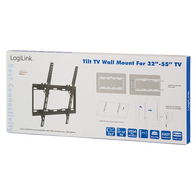 Logilink BP0012 TV wall mount 32-55" Black