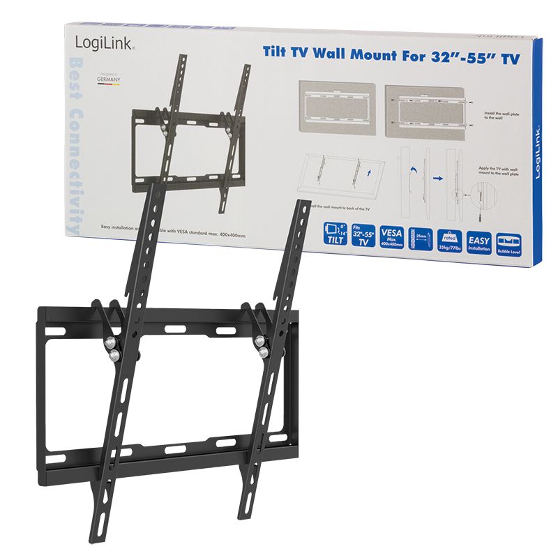 Logilink BP0012 TV wall mount 32-55" Black