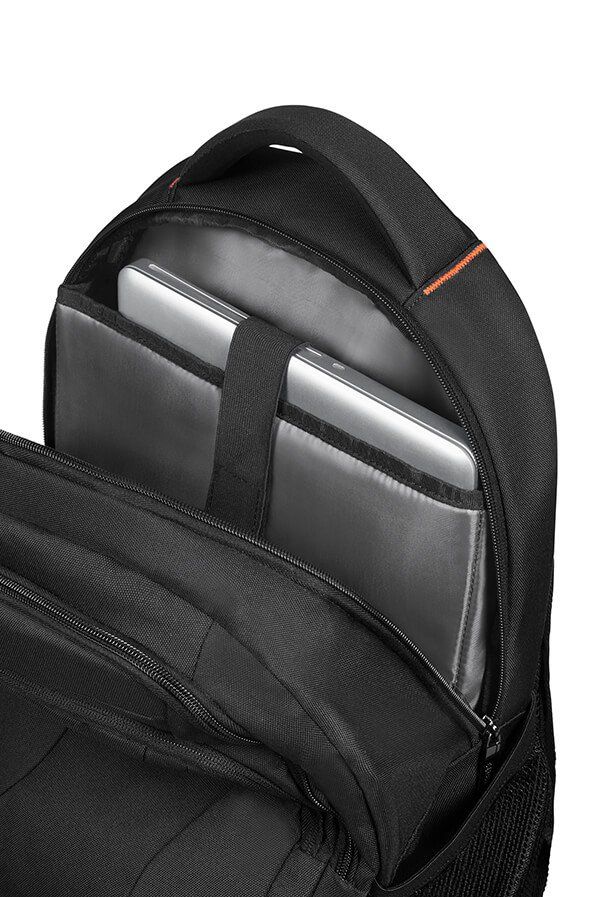 Samsonite AmericanTourister Laptop Backpack 15,6" Black/Orange