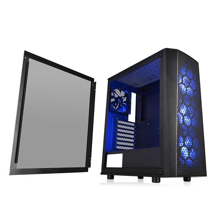 Thermaltake Versa J24 Tempered Glass RGB Edition Black