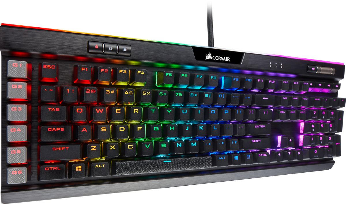 Corsair K95 RGB Platinum XT Mechanical Gaming Keyboard Cherry MX Speed Black US