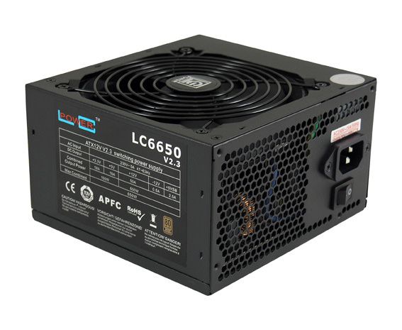 LC Power LC6650 V2.3 Super Silent Series 650W 80+ Bronze