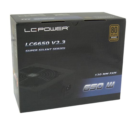 LC Power LC6650 V2.3 Super Silent Series 650W 80+ Bronze