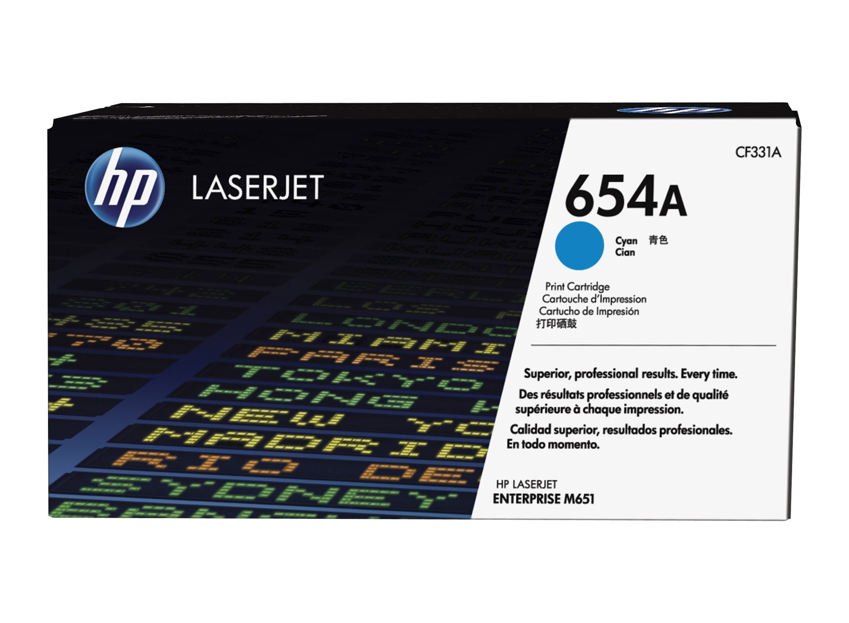 HP CF331A (654A) Cyan toner