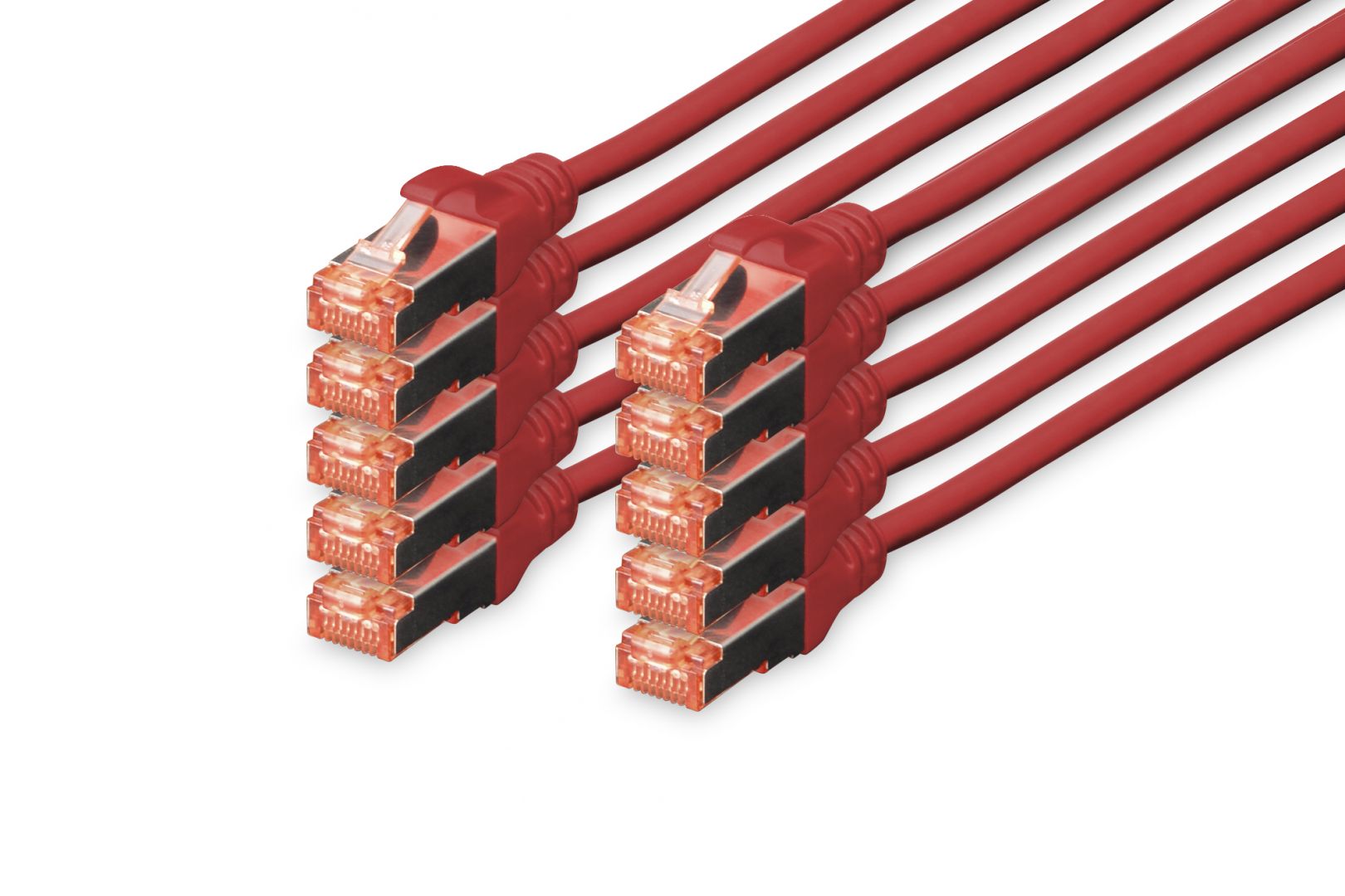 Digitus CAT 6 S-FTP patch cord, Cu, LSZH