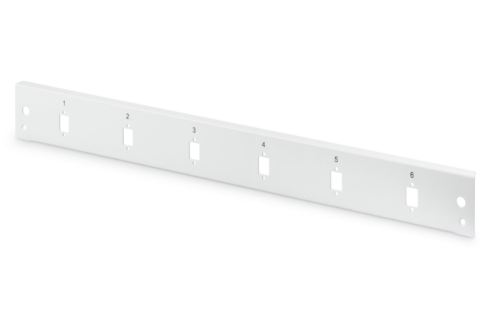 Digitus FO front panel, 1U, quick lock, 6x SC SX, LC DX