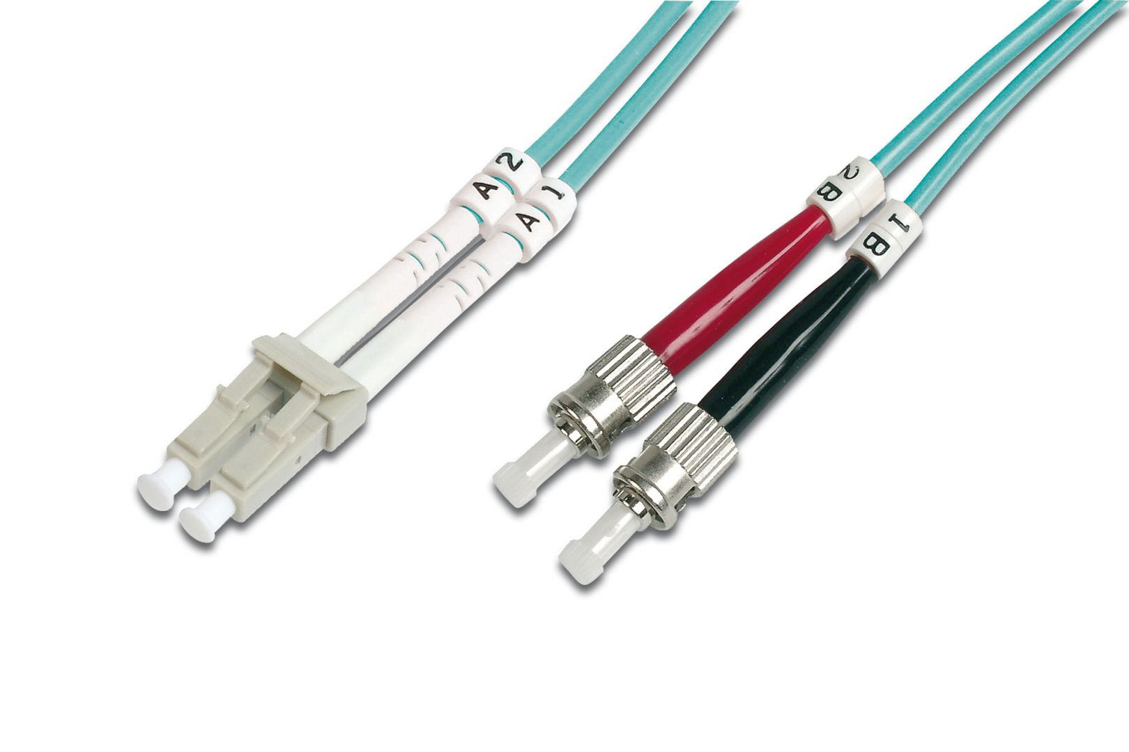 Digitus FO patch cord, duplex, LC to ST