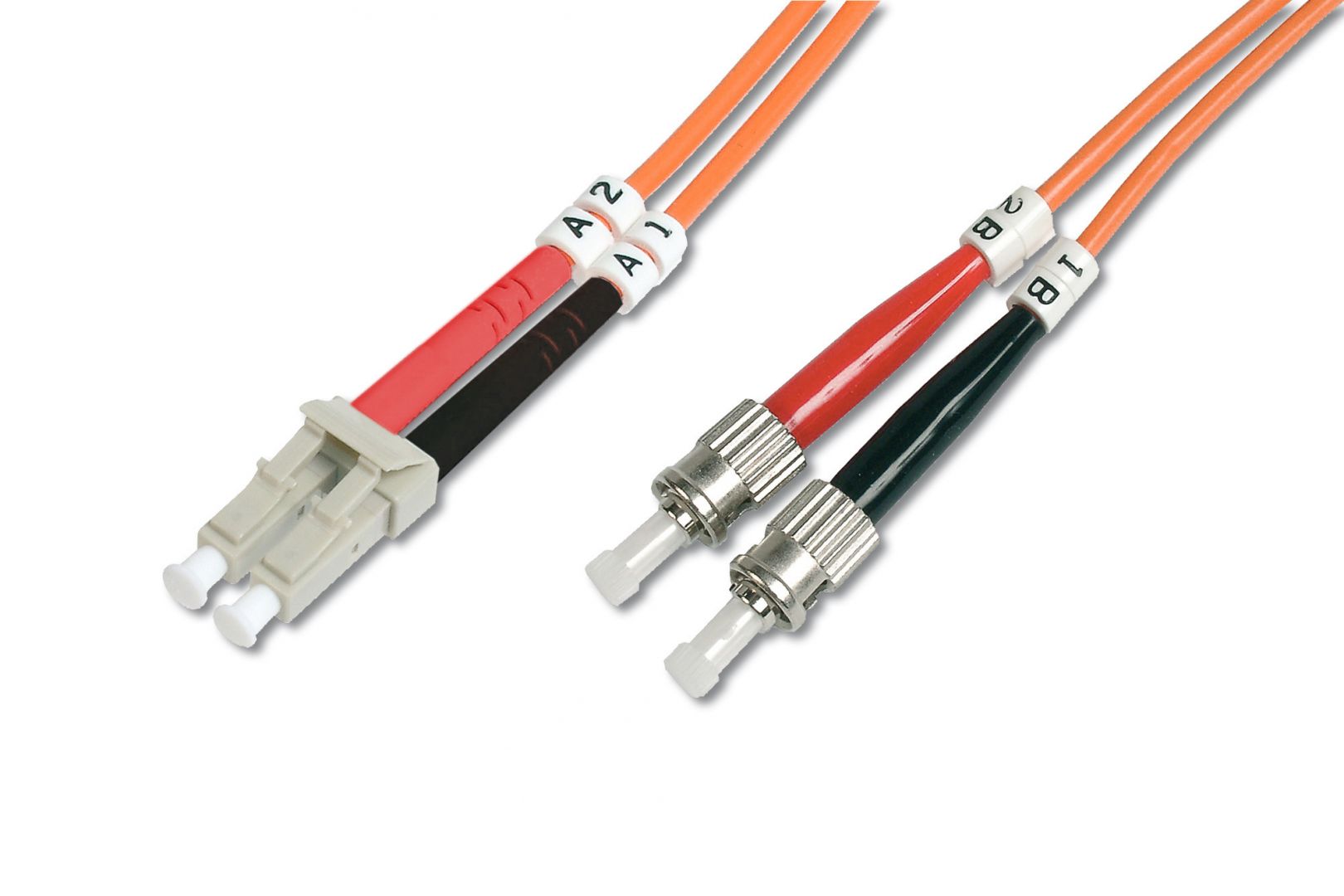 Digitus FO patch cord, duplex, LC to ST