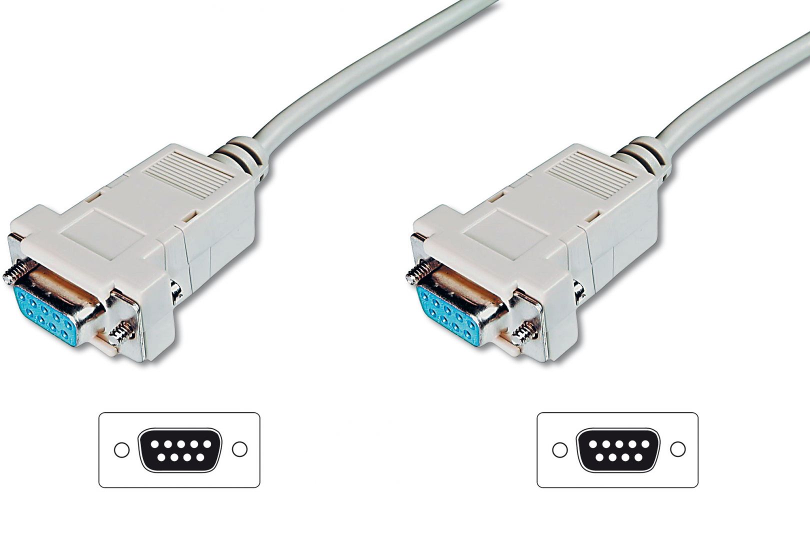 Assmann Zero-Modem connection cable, D-Sub9