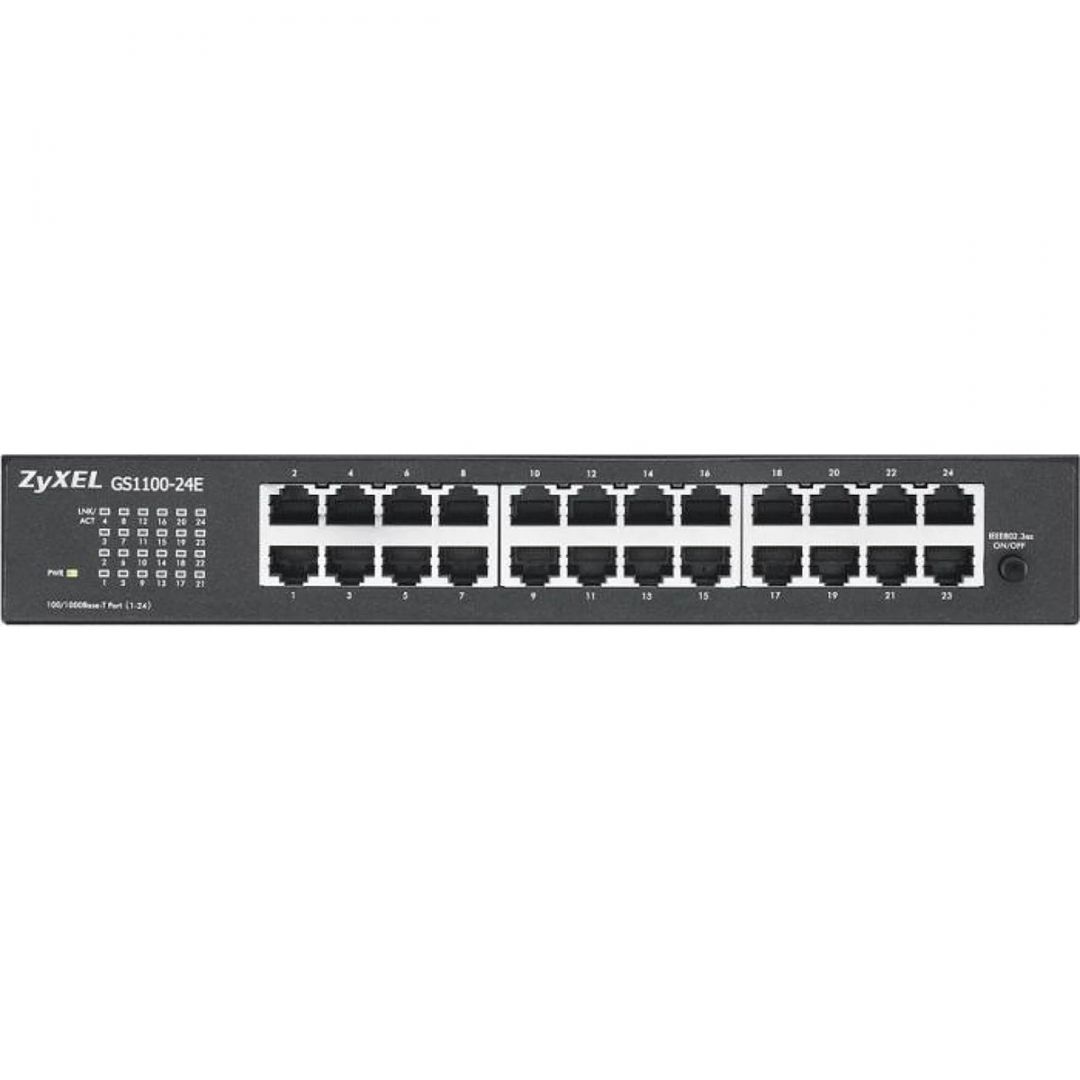 ZyXEL GS1100-24E v3 24-port Gigabit Unmanaged Switch