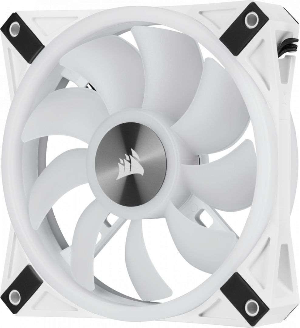 Corsair Cooler: Corsair iCue QL120 RGB 120mm h�z feh�r