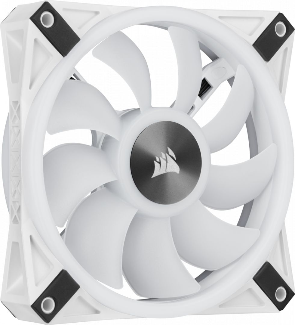 Corsair Cooler: Corsair iCue QL120 RGB 120mm h�z feh�r