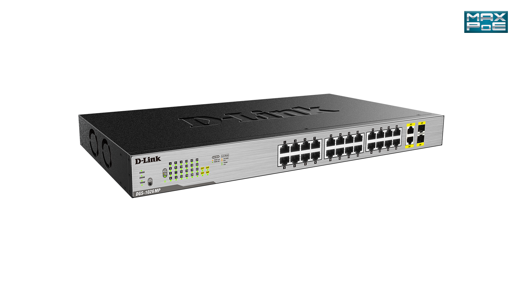 D-Link DGS-1026MP 26 Port Gigabit Max PoE Switch