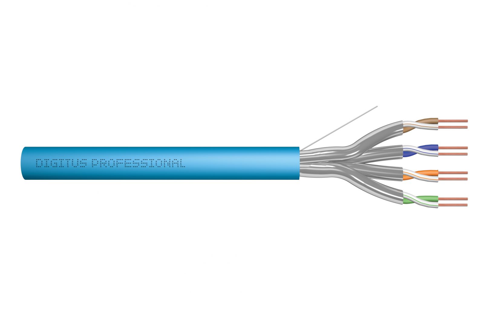 Digitus CAT 6A U-FTP installation cable, 500 MHz