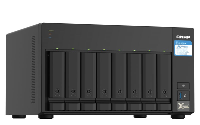 QNAP NAS TS-832PX-4G (8 HDD)