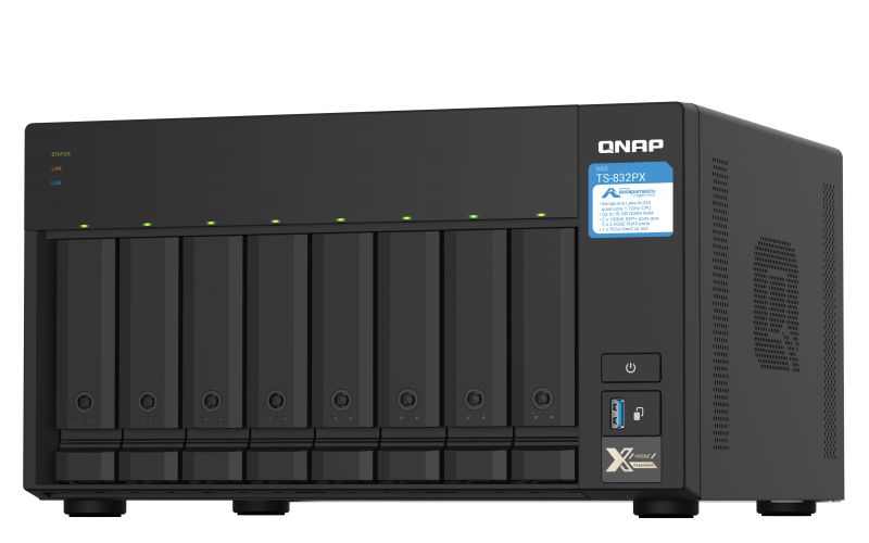 QNAP NAS TS-832PX-4G (8 HDD)